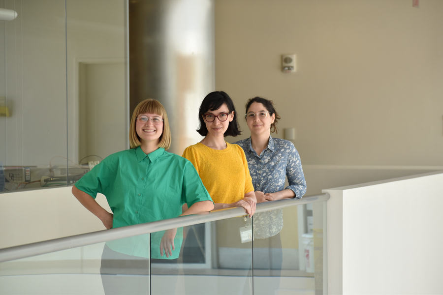 Taylor Baum, Josefina Correa Menendez, and Karla Alejandra Montejo